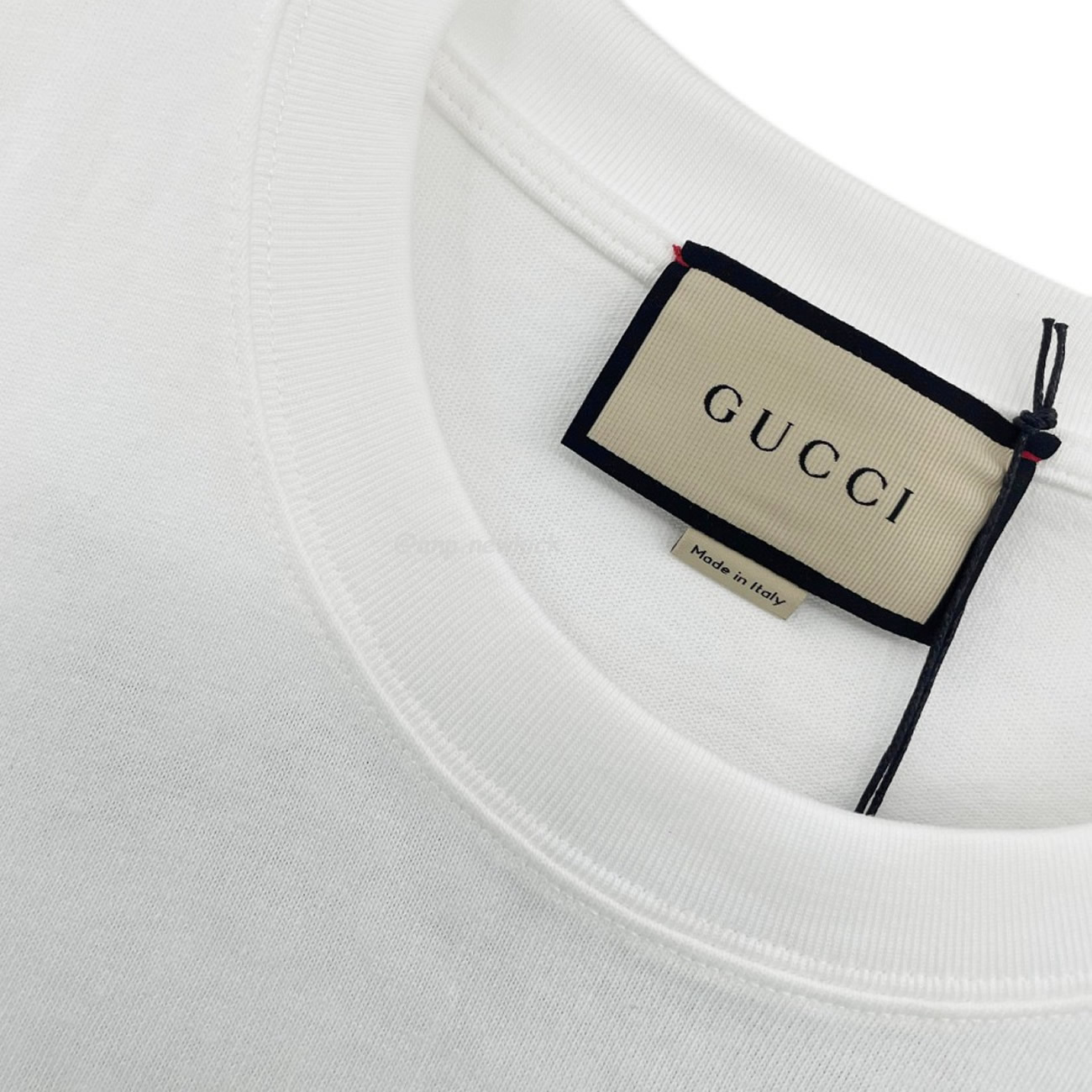 Gucci Logo Printed Crewneck T Shirt (7) - newkick.vip